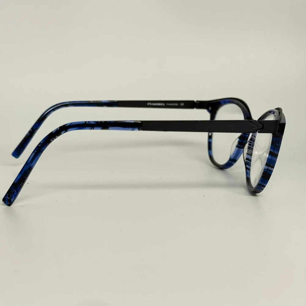 Morel Koali 20008K‎ Blue Black Tortoise Cat Eye Eyeglasses 50-18-135 BB03 France